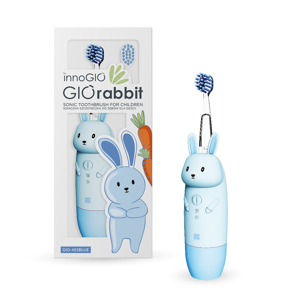Sonic toothbrush for children GIOrabbit BLUE GIO-455BLUE