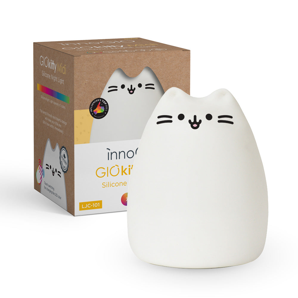 Silicone night lamp for children Kitty Midi LJC-101